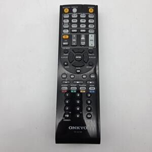 Genuine Onkyo RC-837M Remote Control for TX-NR616 OEM - Tested Scratched On Back